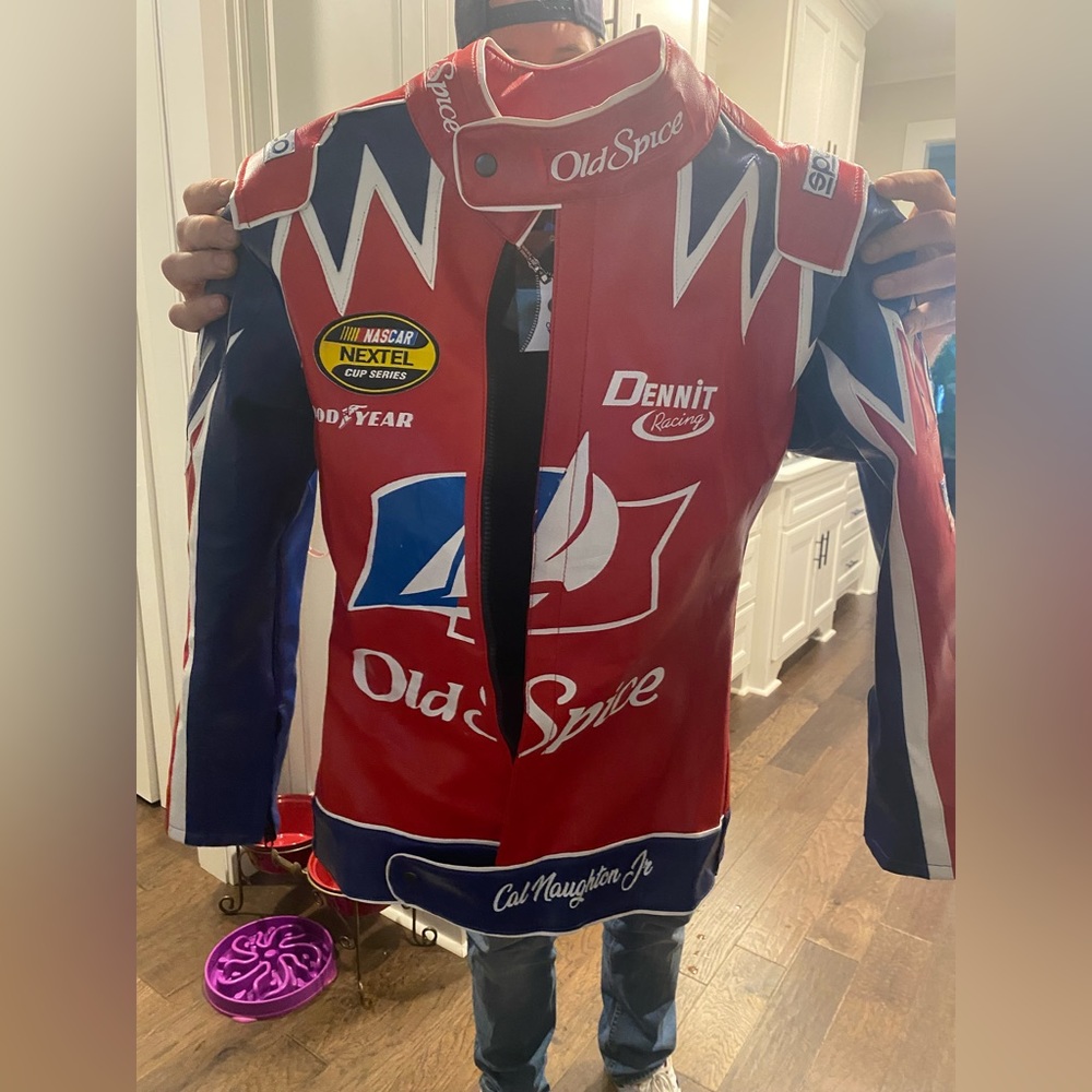 Old spice womens small racing jacket from talladega nights !